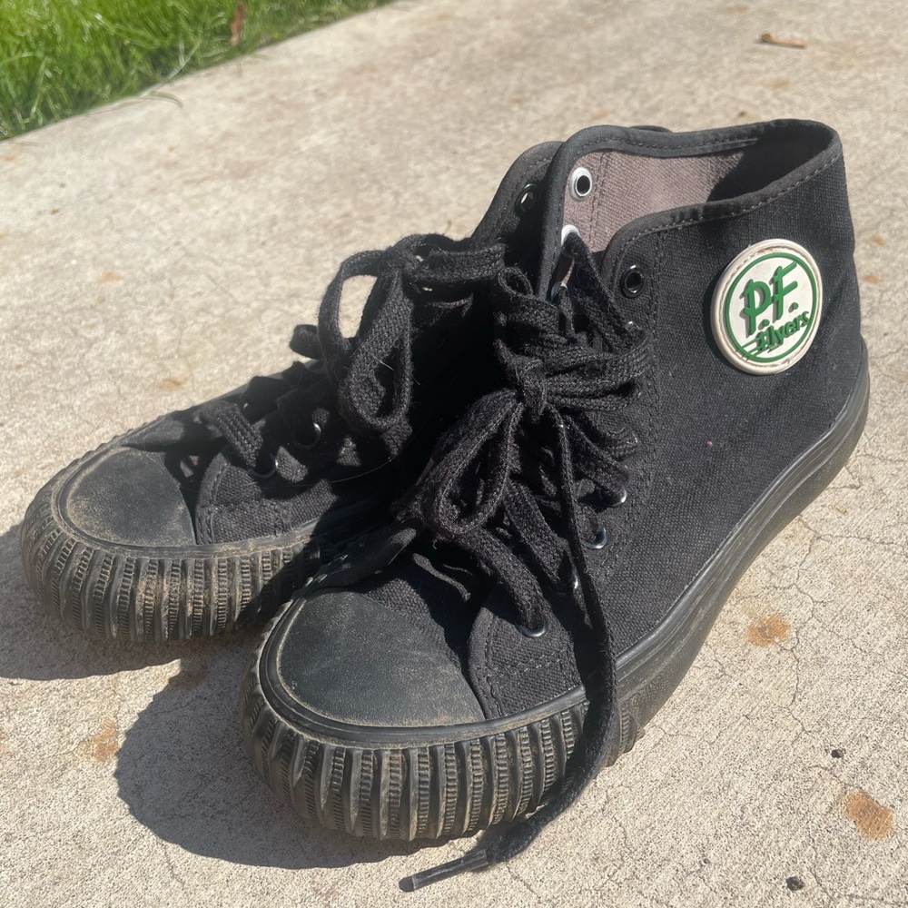 Barely worn all black PF Flyers